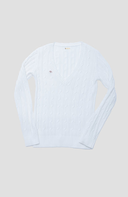 Foreplay Women’s Golf Sweater - Luxe Cashmere