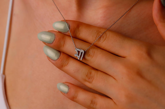 Chai Necklace by SilverGoldandRose - Stunning 14K Gold with Diamond Accent, Embrace Your Kabbalah Spirit