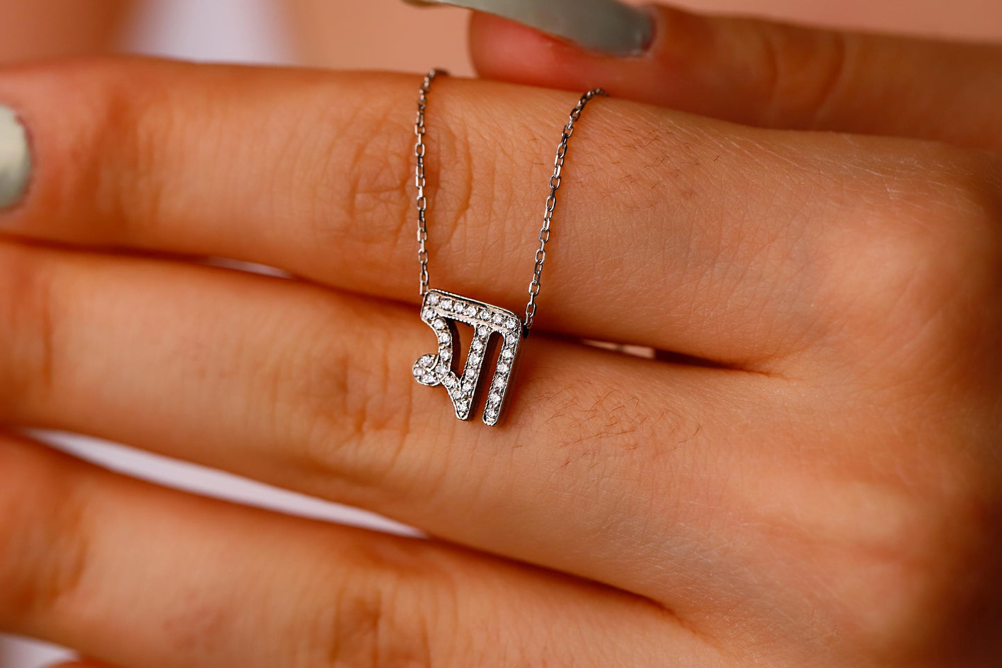 Chai Necklace by SilverGoldandRose - Stunning 14K Gold with Diamond Accent, Embrace Your Kabbalah Spirit